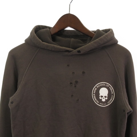 ナンバーナイン NUMBER (N)INE 01SS タイム期 スカルプリント ドクロ柄  