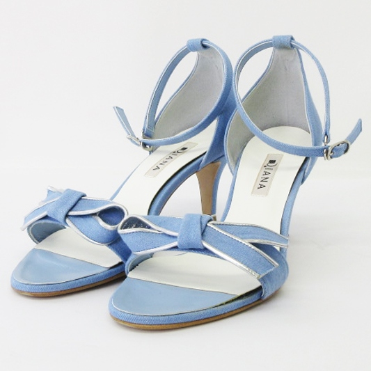 DIANA リボンウェッジミュール DAIANA（ダイアナ）リボン ウェッジ