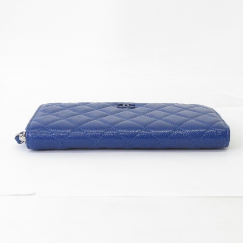 シャネル CHANEL 新品同様 マトラッセ 長財布 A50097 キャビアスキン 