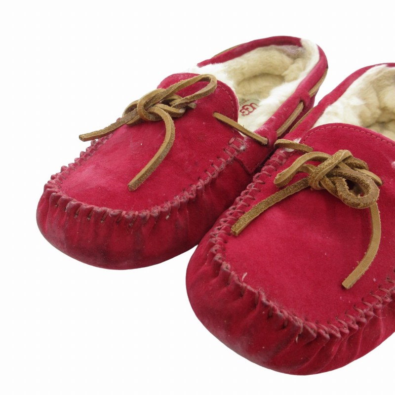 UGG ダコタモカシン シューズ レッド 24 UGG - 専用！！【新品】UGG モカシン ダコタ（ジェスターレッド