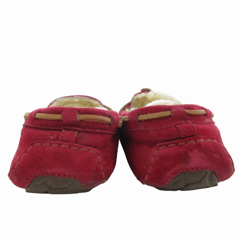 UGG ダコタモカシン シューズ レッド 24 UGG ダコタモカシン シューズ レッド 24 レディース