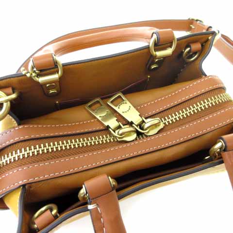 コーチ COACH 美品 23AW CJ636 ローグ 20・クロシェ ショルダーバッグ 