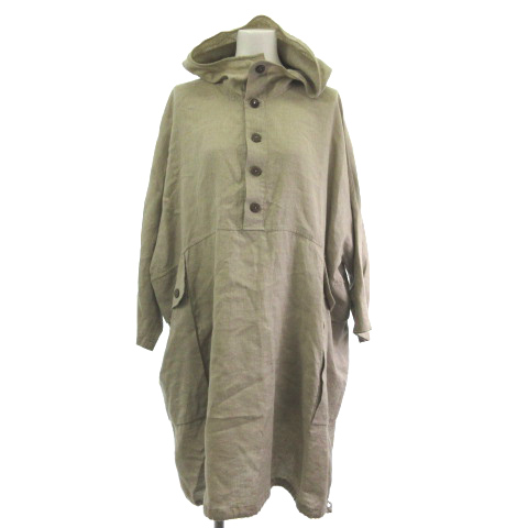 ヨーガンレール リネン混　ロング ワンピース　麻 JURGEN LEHL ヨーガンレール リネン混 ロング ワンピース 麻 JURGEN LEHL