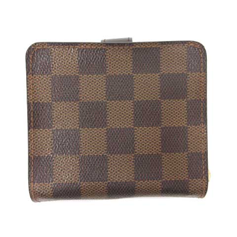 ルイヴィトン LOUIS VUITTON N61668 ダミエ コンパクト・ジップ ルイヴィトン LOUIS VUITTON N61668 ダミエ コンパクト・ジップ