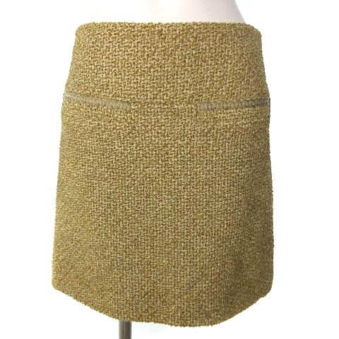 ロング CHANEL 05S ラメ ツイードスカート スカート - ツイード