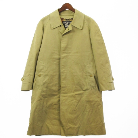 バーバリー ステンカラーコート ベージュ 90s イングランド製 80s～90s Burberry Bal Collar Coat ベージュ 42