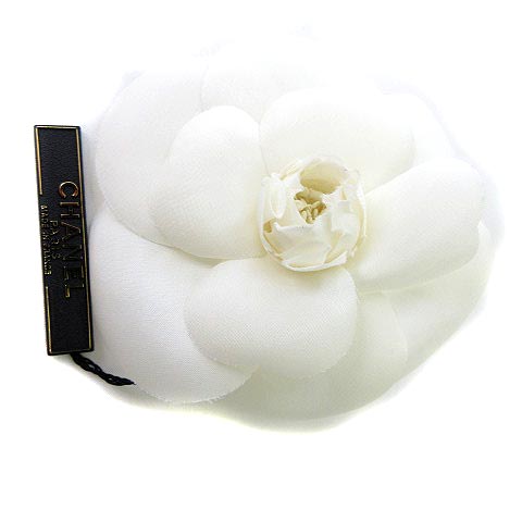 未使用品 シャネル CHANEL タグ付き カメリア コサージュ アクセサリー 