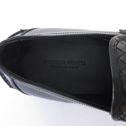 ボッテガヴェネタ BOTTEGA VENETA 美品 ローファー イントレチャート