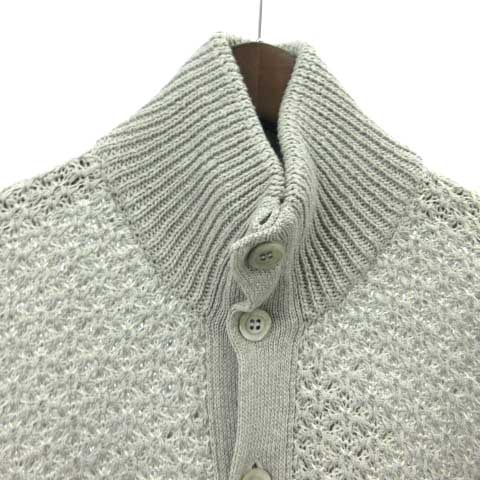 新品未使用】Cruciani（クルチアーニ） グレーカーディガン 46