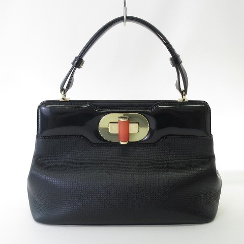 ブルガリ BVLGARI イザベラ ロッセリーニ 2WAY ハンドバッグ 