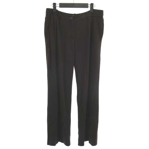 レオナールスポーツ LEONARD SPORT パンツ テンセル とろみ ロゴ刺繍  