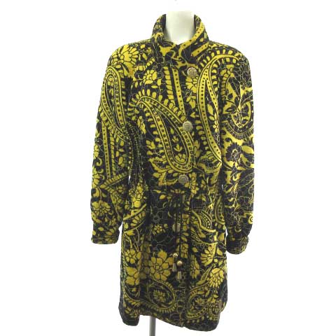 ❁SALE❁【良品】LEONARD 重かっ シルクウール コート 9AR