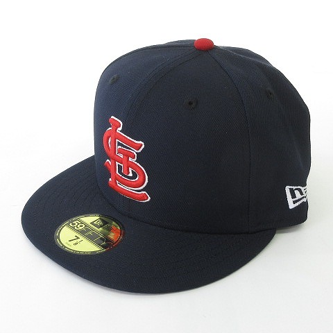 ニューエラ NEW ERA 美品 59FIFTY MLB セントルイス・カージナルス 