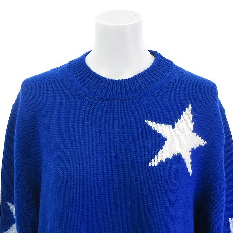 ジバンシィ GIVENCHY 美品 ニット セーター 星柄 スター柄 総柄 