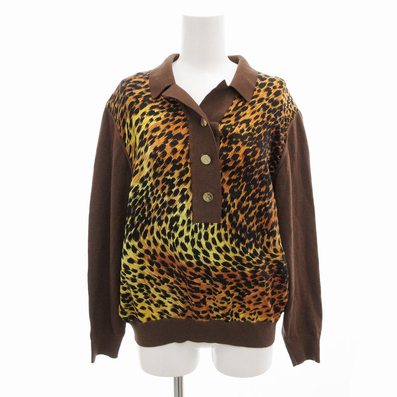 レオナール LEONARD ファッション FASHION ニットソー ポロシャツ 異  