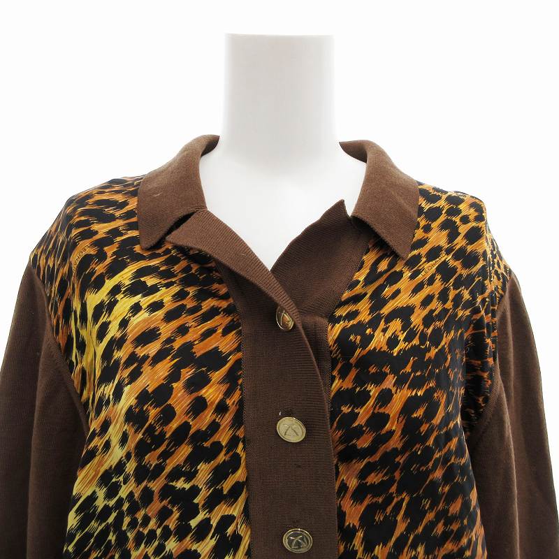 レオナール LEONARD ファッション FASHION ニットソー ポロシャツ 異  