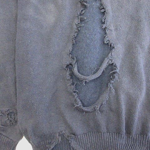 イシューシングス ISSUETHINGS type49 ニット セーター ダメージ プル 