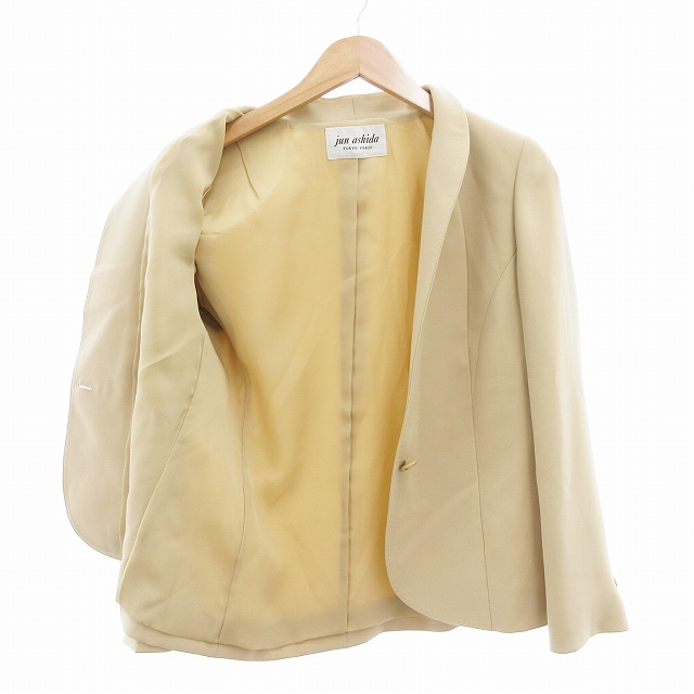 ジュンアシダ jun ashida テーラードジャケット 総裏地 シングル