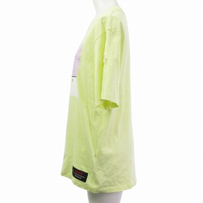 モンクレール MONCLER × PEANUTS 美品 Tシャツ カットソー 半袖 ? イエロー S レディース モンクレール MONCLER × PEANUTS 美品 Tシャツ カットソー 半袖