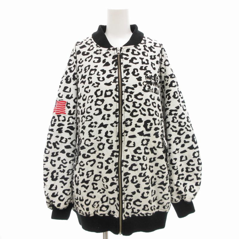 RODEO CROWNS レオパード柄 ジャケット ブルゾン 340 340 RODEO CROWNS 