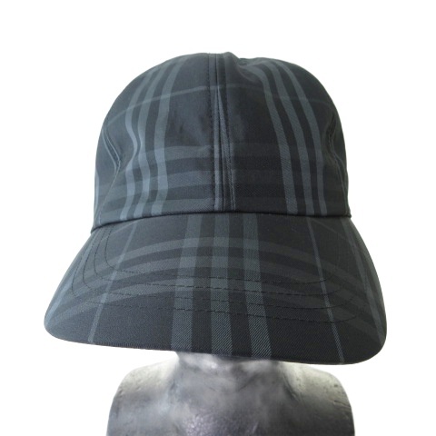 BURBERRY GOLF チェック　キャップ バーバリーゴルフ バーバリーゴルフ BURBERRY GOLF キャップ 帽子 チェック ブラック