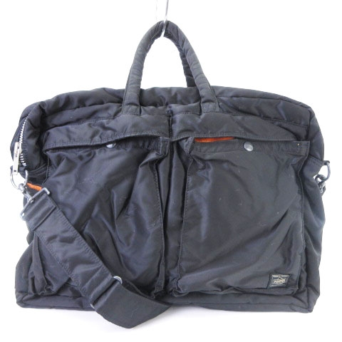 ポーター Porter バッグ ブリーフケース ビジネス トラベル ショルダー タンカー Tanker 2way Overnight Briefcase 吉田カバン 黒 ブラック 鞄 Sm メンズ 002 ベクトルパーク