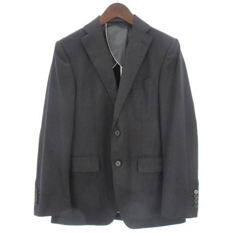 ザ スーツカンパニー The Suit Company テーラードジャケット ブレザー シングル 背抜き 黒 ブラック 165cm Sm メンズ 002 ベクトルパーク