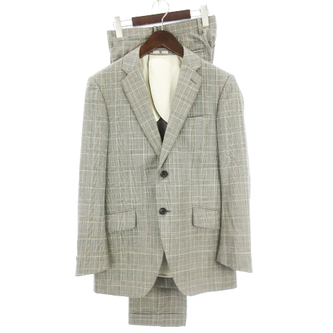 スーツセレクト Suit Select スーツ セットアップ シングル チェック柄 グレー系 灰色系 Sm メンズ 002 ベクトルパーク スーツセレクト Suit Select スーツ セットアップ シングル チェック柄 グレー系 灰色系 Sm メンズ 002 ベクトルパーク