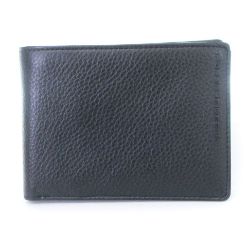 ポルシェデザイン Porsche Design 二つ折り 財布 Billfold Wallet レザー P3300 黒 ブラック Sm メンズ 002 ベクトルパーク