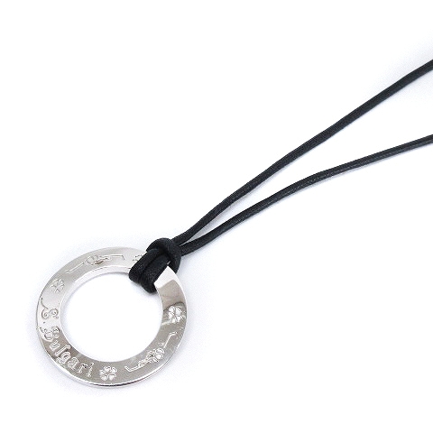 ブルガリ Bvlgari 125周年記念 限定 アニバーサリー Save The Children ペンダント ネックレス リング ロゴ Cl 925 シルバーカラー アクセサリー Sm メンズ レディース 002 ベクトルパーク