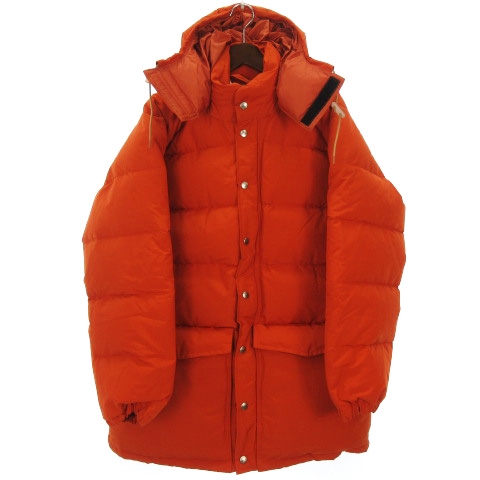 未使用品 バテンウェア Battenwear Batten Down Parka ダウンパーカー ジャケット アウトドア コットン オレンジ L アウター Sm メンズ 002 ベクトルパーク