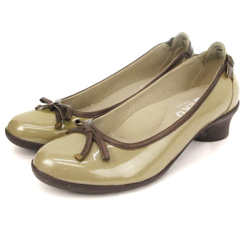 アシックス Asics ジーロ Giro ウォーキングシューズ パンプス リボン ラメ グレージュ ブラウン系 23 靴 Sm レディース 002 ベクトルパーク