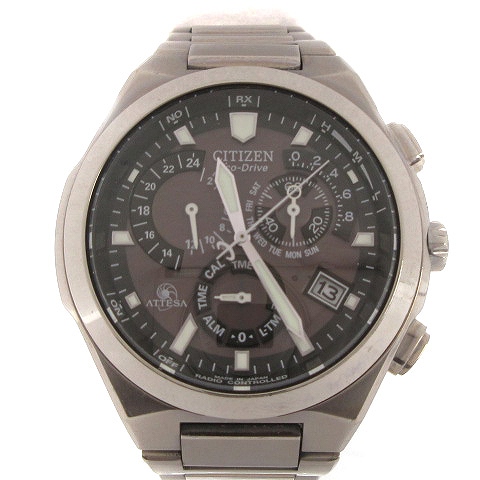 CITIZEN Eco-Drive クロノATTESA E610-T008585 シチズン CITIZEN ATTESA Eco-Drive アテッサ エコドライブ