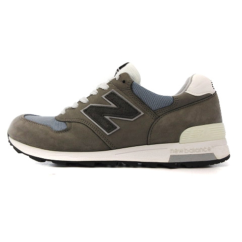 ニューバランス NEW BALANCE 美品 スニーカー ロゴ ヌバック メッシュ 