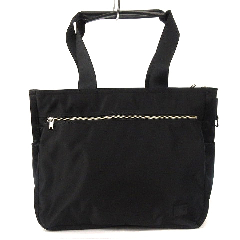 ポーター Porter 吉田カバン Lift リフト トートバッグ ナイロン ロゴ 2 黒 ブラック 鞄 Sm メンズ 002 ベクトルパーク