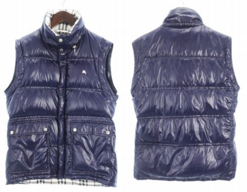 バーバリーブラックレーベル BURBERRY BLACK LABEL ダウンジャケット 