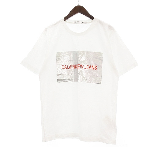 カルバンクラインジーンズ Calvin Klein Jeans Tシャツ 半袖 丸首 