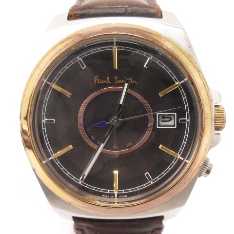 ポールスミス PAUL SMITH クローズドアイズ 腕時計 電波 ソーラー H416 