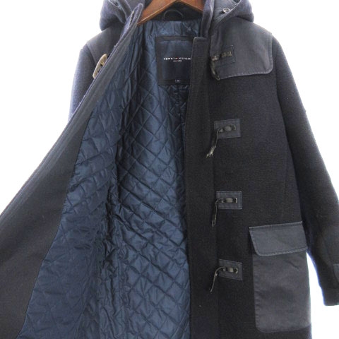 トミーヒルフィガー Tommy Hilfiger ダッフルコート ハーフ丈 ネイビー M アウター Smv メンズ 002 ベクトルパーク