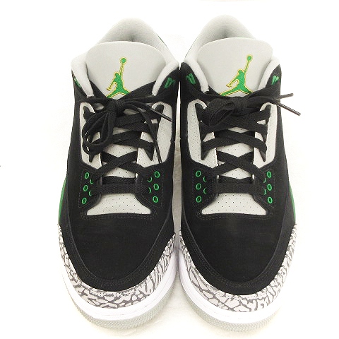 ナイキ NIKE 美品 AIR JORDAN 3 RETRO PINE GREEN エア