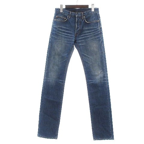 ディオールオム Dior HOMME デニム パンツ ジーンズ ボタンフライ USED 
