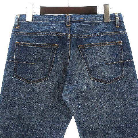 極美品 ディオールオム ボタンフライ デニムパンツ インディゴ 28 メンズ 極美品 ディオールオム ボタンフライ デニムパンツ インディゴ 28 メンズ