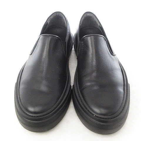 アタッチメント ATTACHMENT COW LEATHER SLIP-ON SNEAKERS カウレザー 