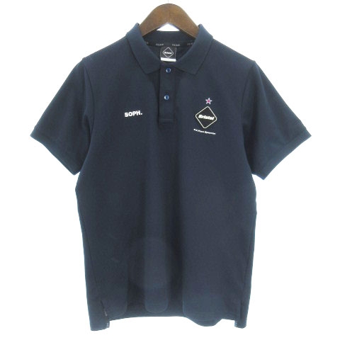 エフシーレアルブリストル F.C.Real Bristol FCRB 18SS BIG LOGO POLO 