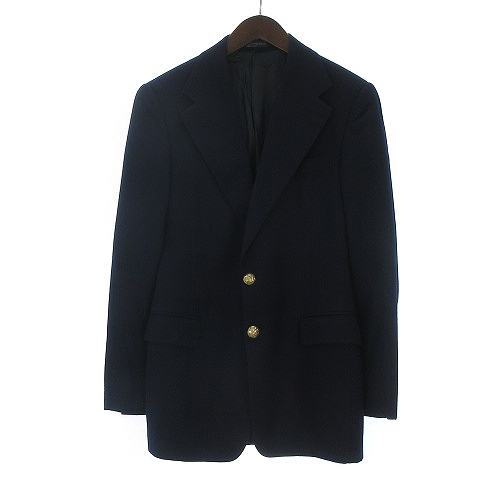 ラルフローレン RALPH LAUREN イタリア製 紺ブレ テーラードジャケット 
