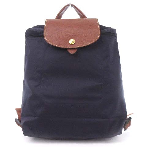 ロンシャン LONGCHAMP 美品 ミニ リュック プリアージュ デイパック 