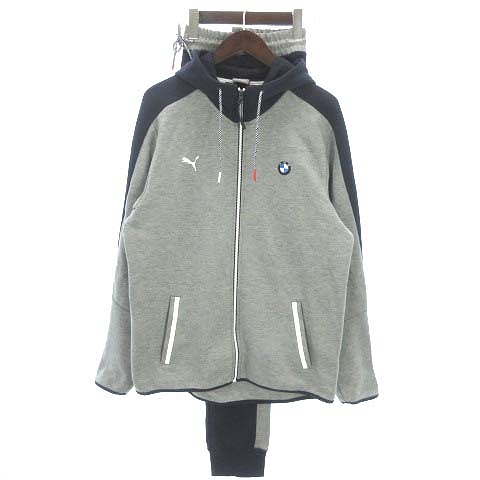 プーマ PUMA BMW モータースポーツ 美品 セットアップ フーデッド 