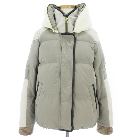 ダブルスタンダードクロージング ダブスタ DOUBLE STANDARD CLOTHING ダウンジャケット コート ボア 2767043 グレー系 F アウター ■SM0 レディース