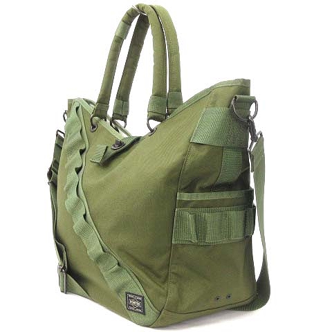 超希少 00s PORTER TACTICAL BAG カーキ 超希少 00s PORTER TACTICAL BAG カーキ