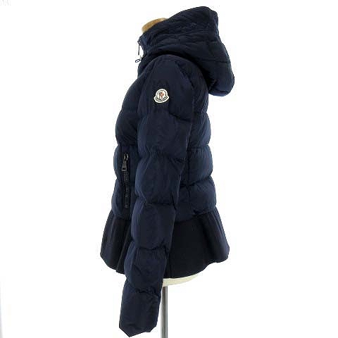 モンクレール MONCLER 美品 ネセア NESEA ダウンジャケット 裾フリル 
